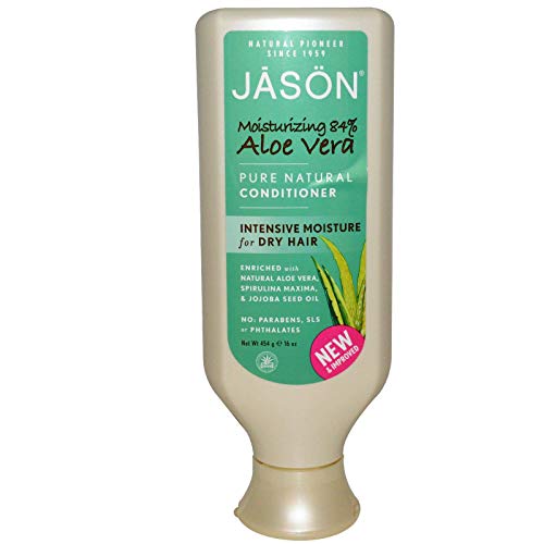 Jason Natural Products Aloe Vera Condensing Shampoo, 84% Aloe Vera, For Dry Hair, 16 Fluid Ounces
| Jason Natural Produ