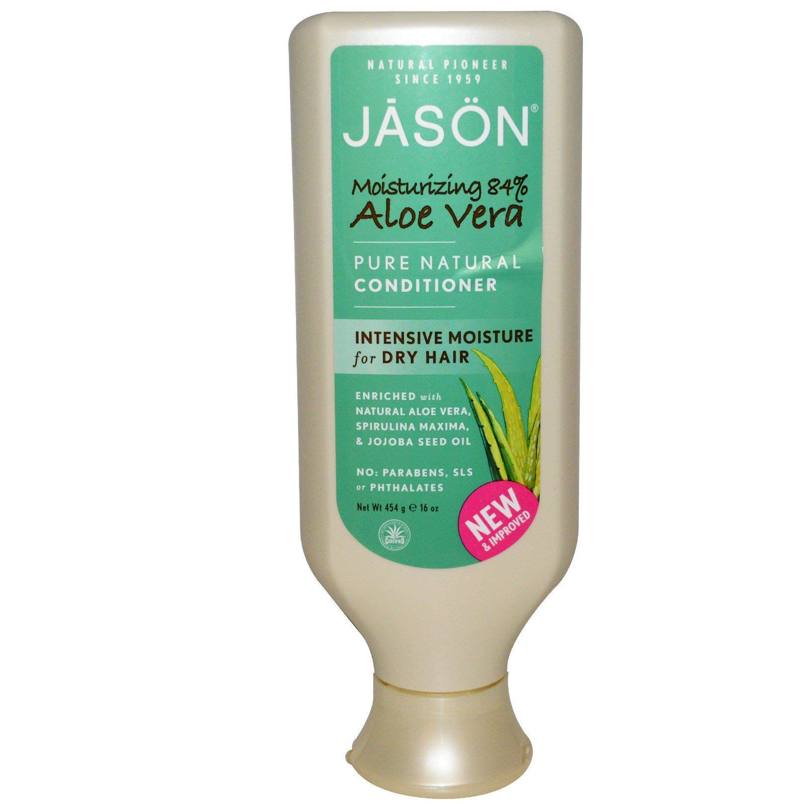 Jason Natural Products Aloe Vera Condensing Shampoo, 84% Aloe Vera, For Dry Hair, 16 Fluid Ounces
| Jason Natural Produ
